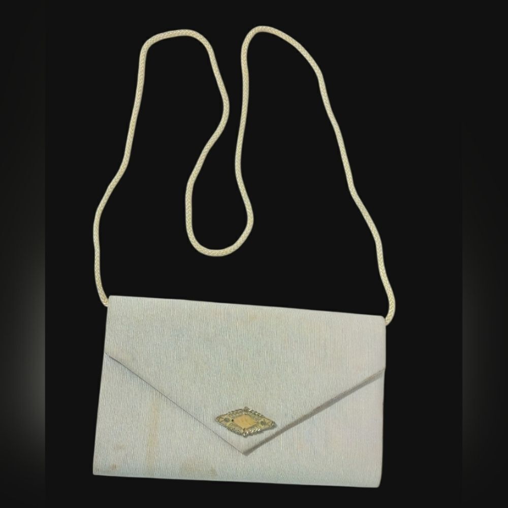 Andre Cellini Vintage Silk Evening Clutch Bag